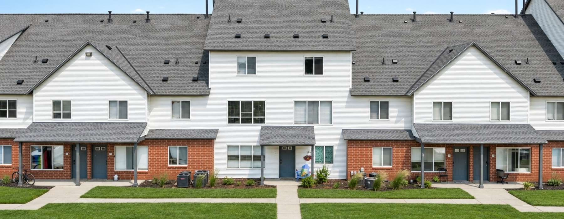 Apartment building exterior